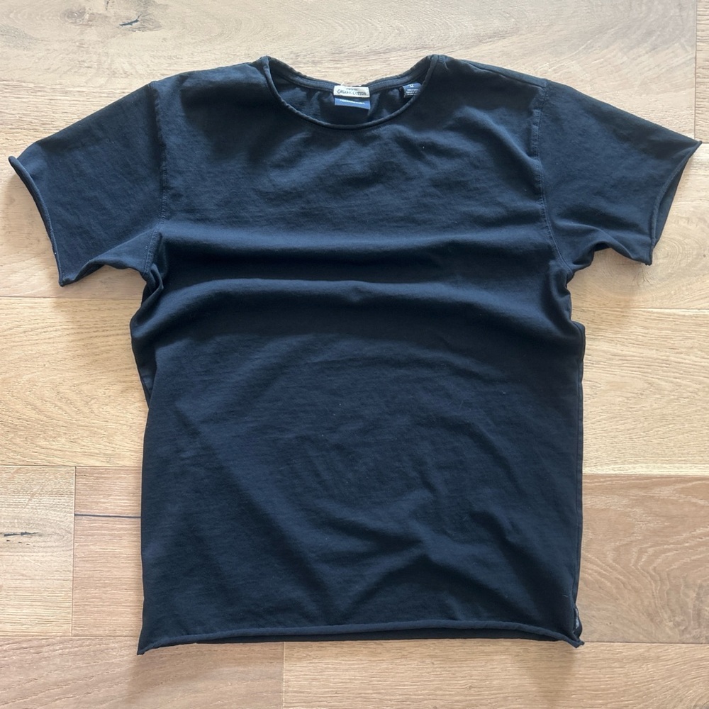 Scotch & Soda Classic Black Short Sleeve Tee
